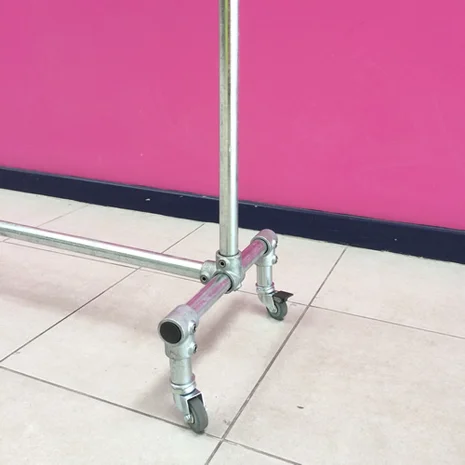 Freestanding Scaffolding Clothes Rail Kit -  170cm x 160cm